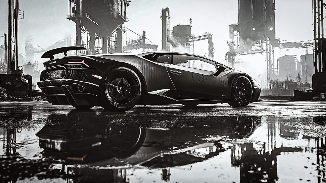 Black Lambo Concept